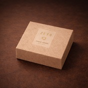 ZEYN Tabac Arabe solid perfume signature set with bronze fragrance device and packaging